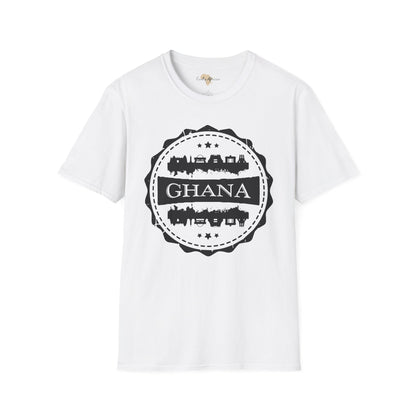 Ghana Stamp unisex tee