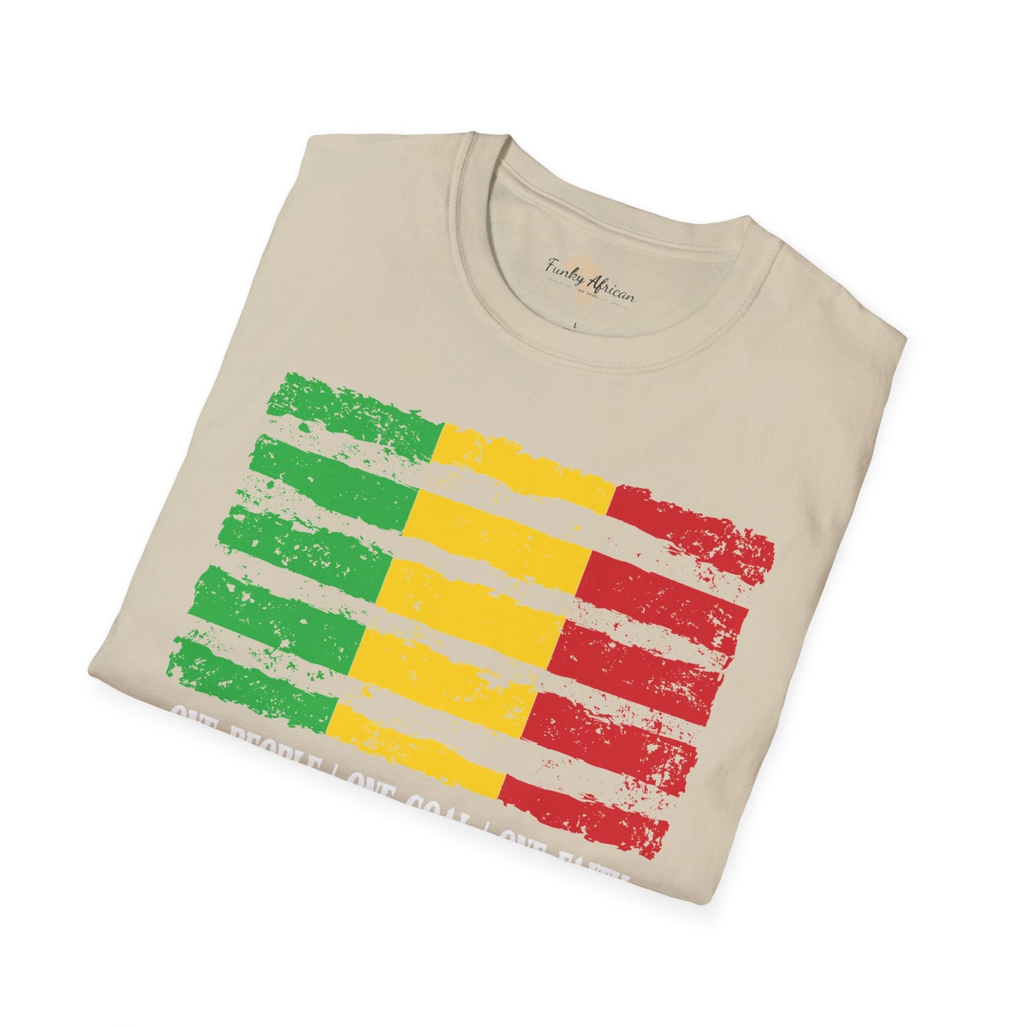 Malian strip unisex softstyle tee