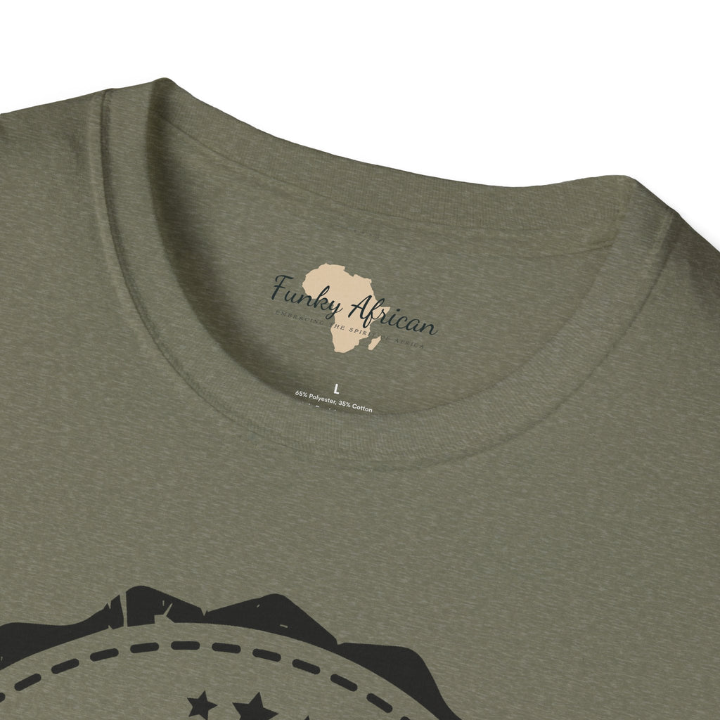 Equatorial Guinea Stamp unisex tee Funky African