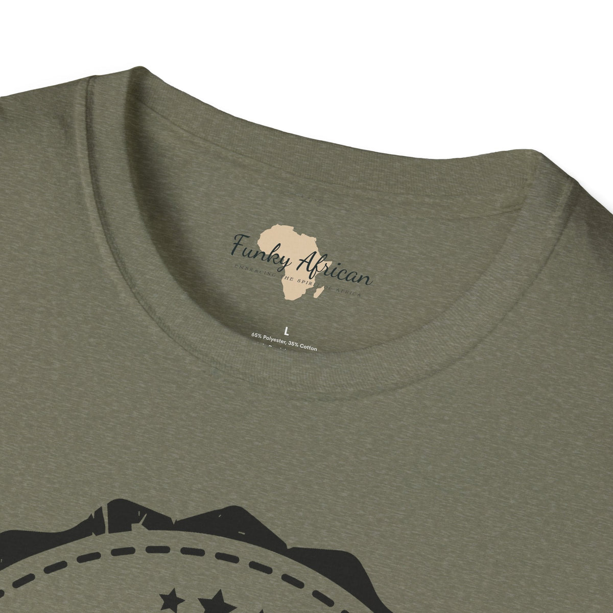 Equatorial Guinea Stamp unisex tee Funky African
