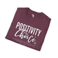 Positivity is a choice unisex softstyle tee Funky African