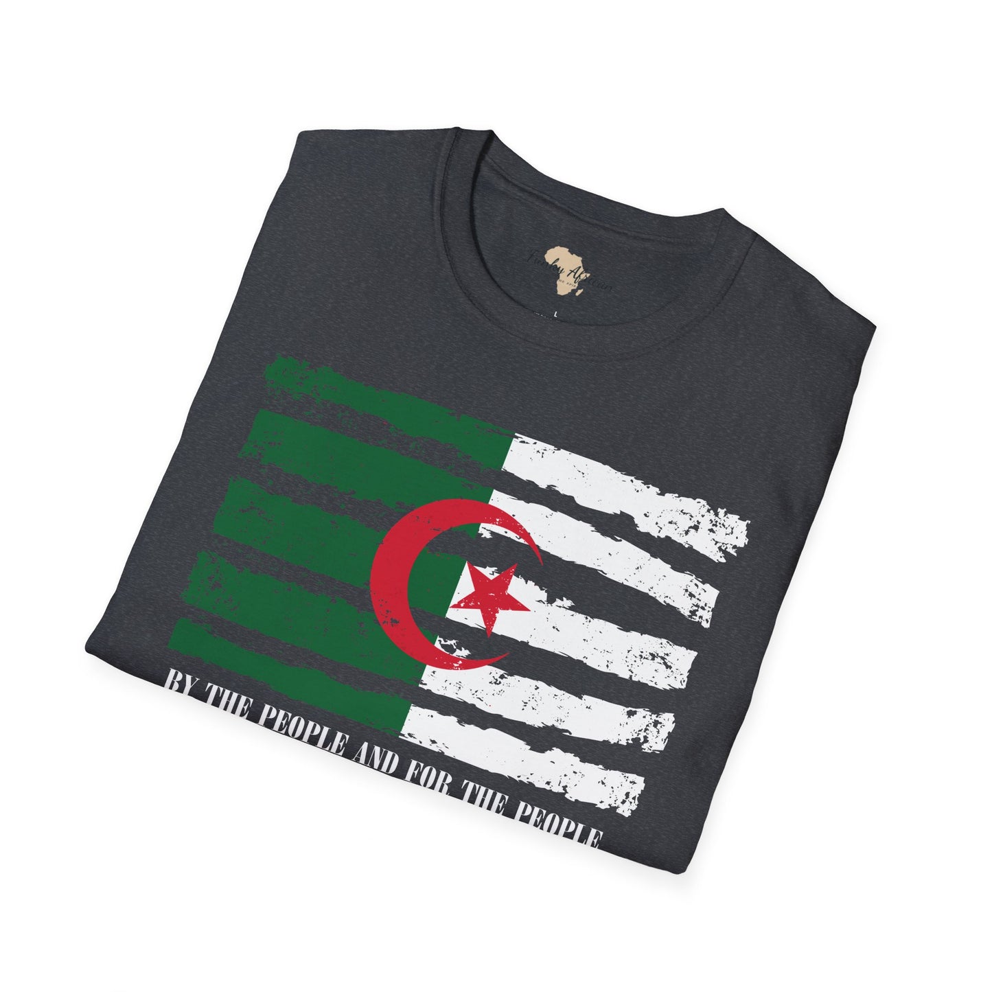 Algeria strip unisex softstyle tee