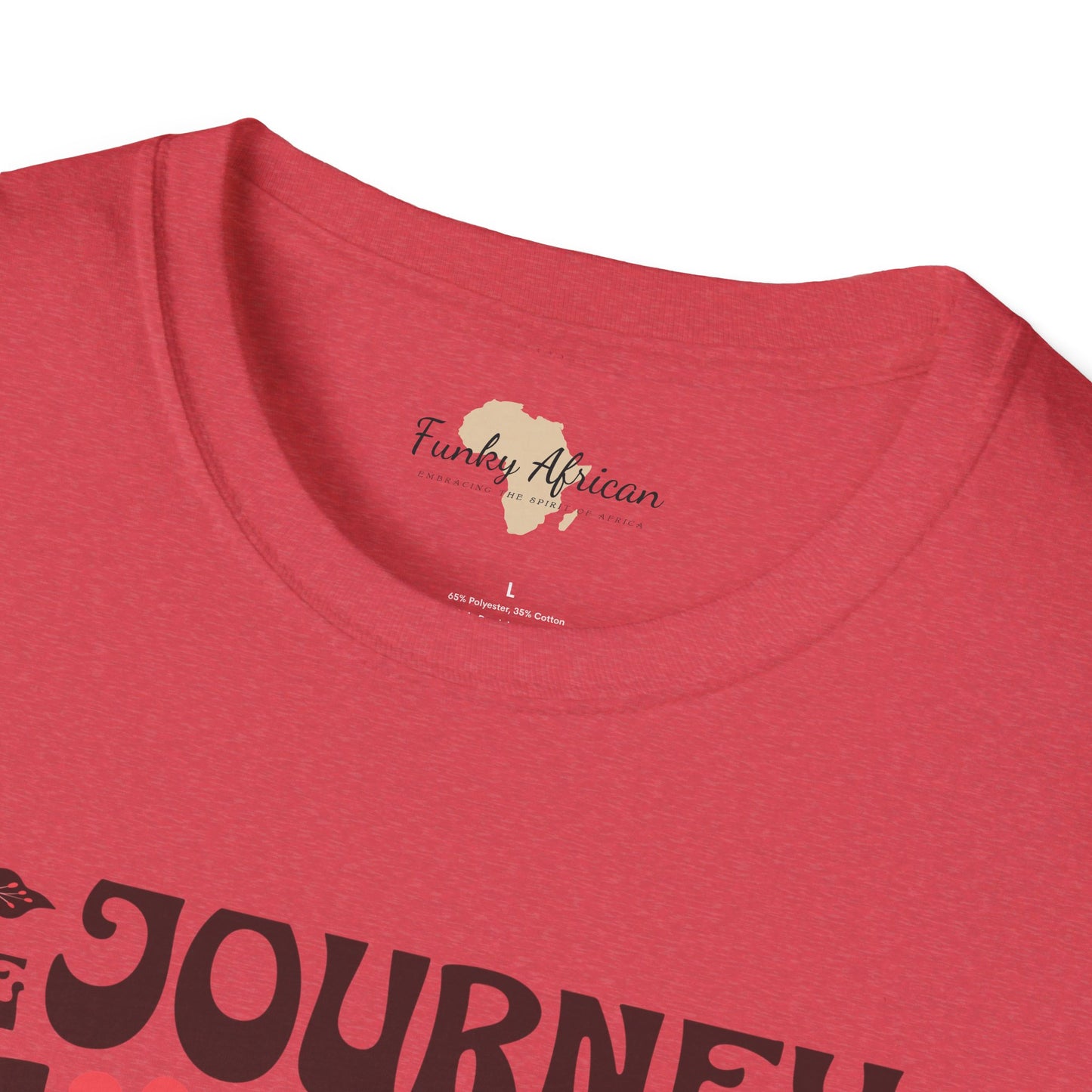 Embrace the journey unisex softstyle tee