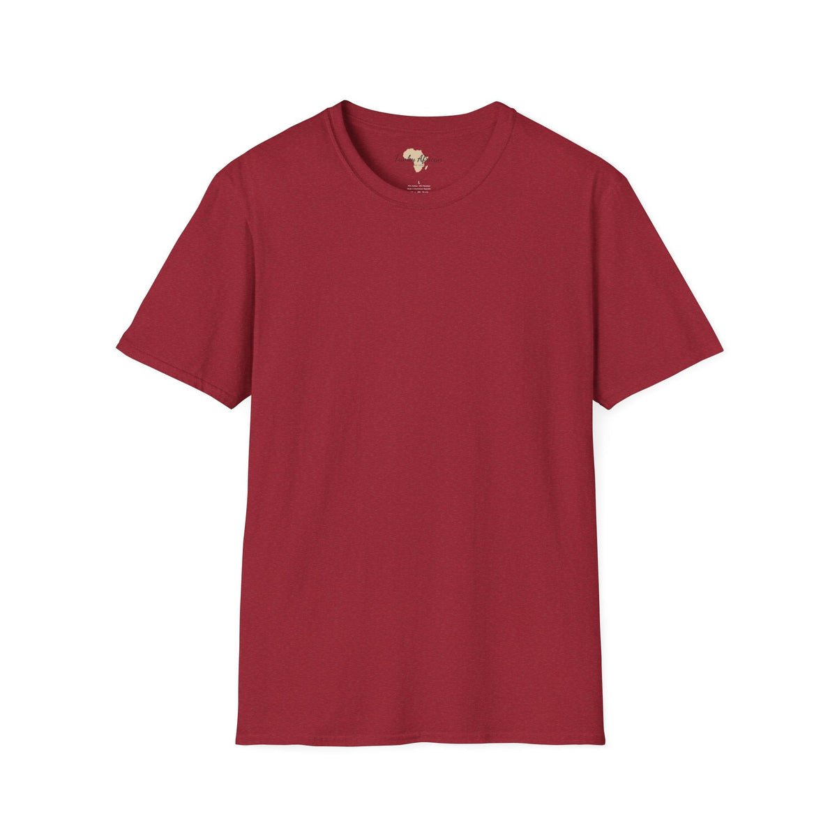 Blank unisex softstyle tee Funky African