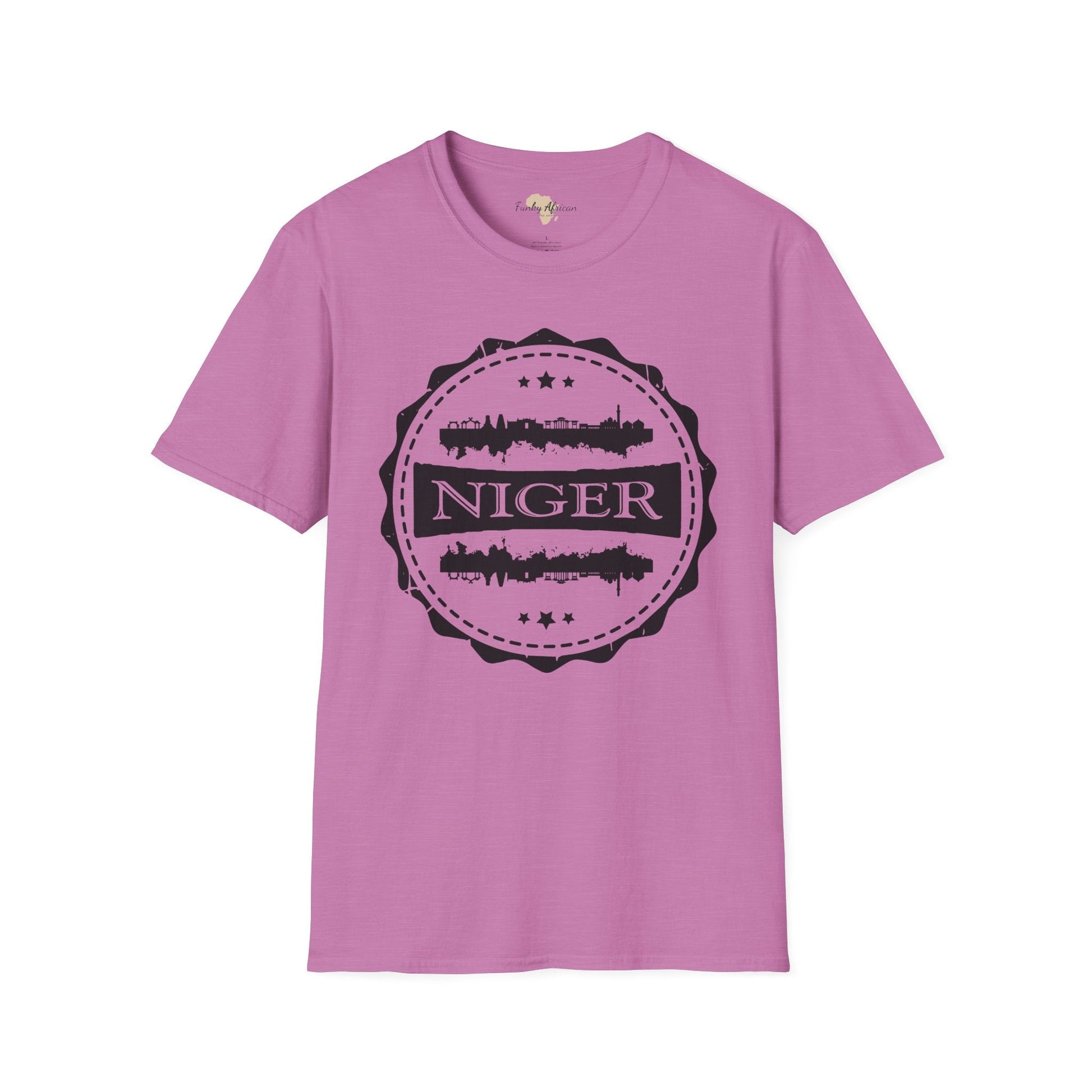 Nigerien Stamp unisex tee Funky African