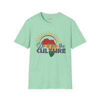 For the culture unisex softstyle tee Funky African