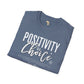 Positivity is a choice unisex softstyle tee Funky African