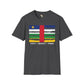 Central African Republic strip unisex softstyle tee Funky African