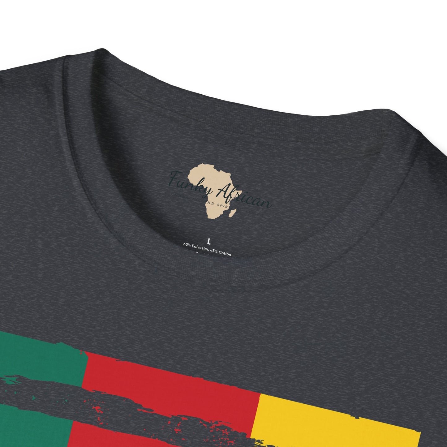 Cameroon strip unisex softstyle tee