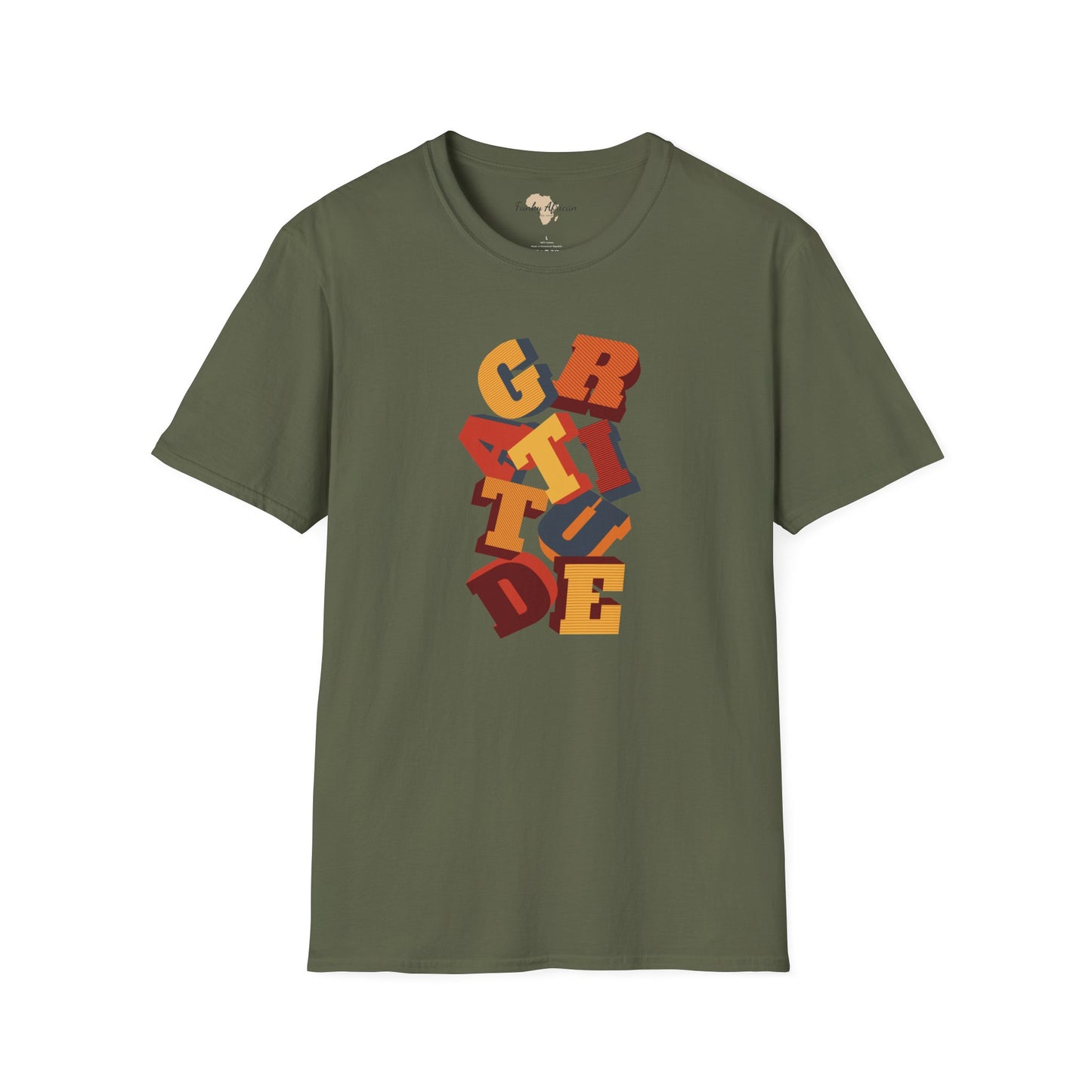 Gratitude unisex softstyle tee