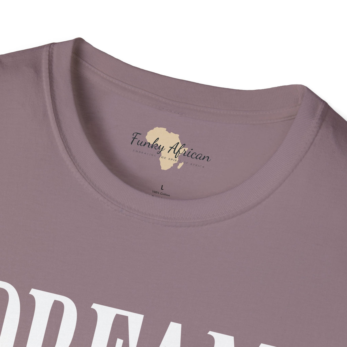 Dream big unisex softstyle tee Funky African