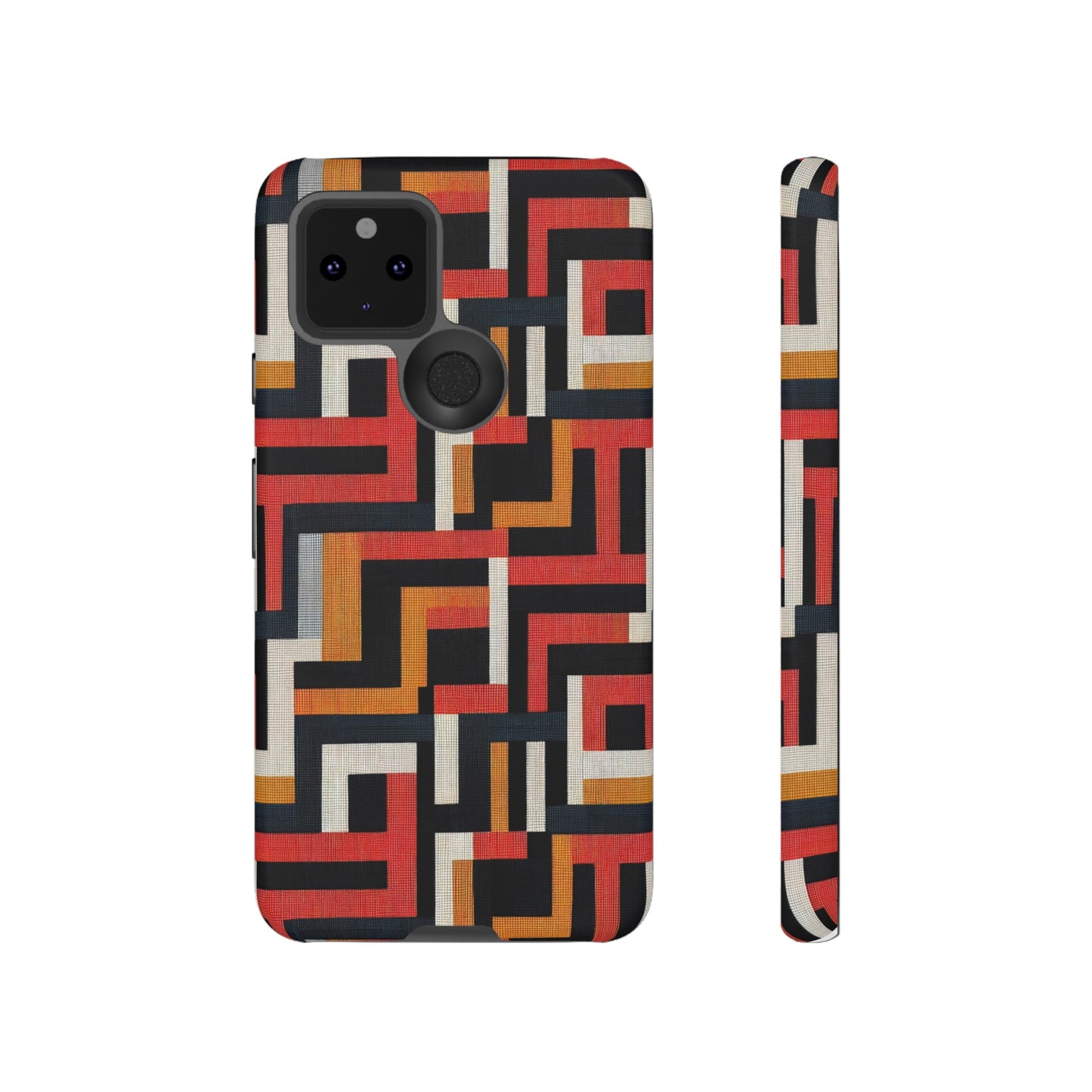 African Print Google Pixel Tough Cases