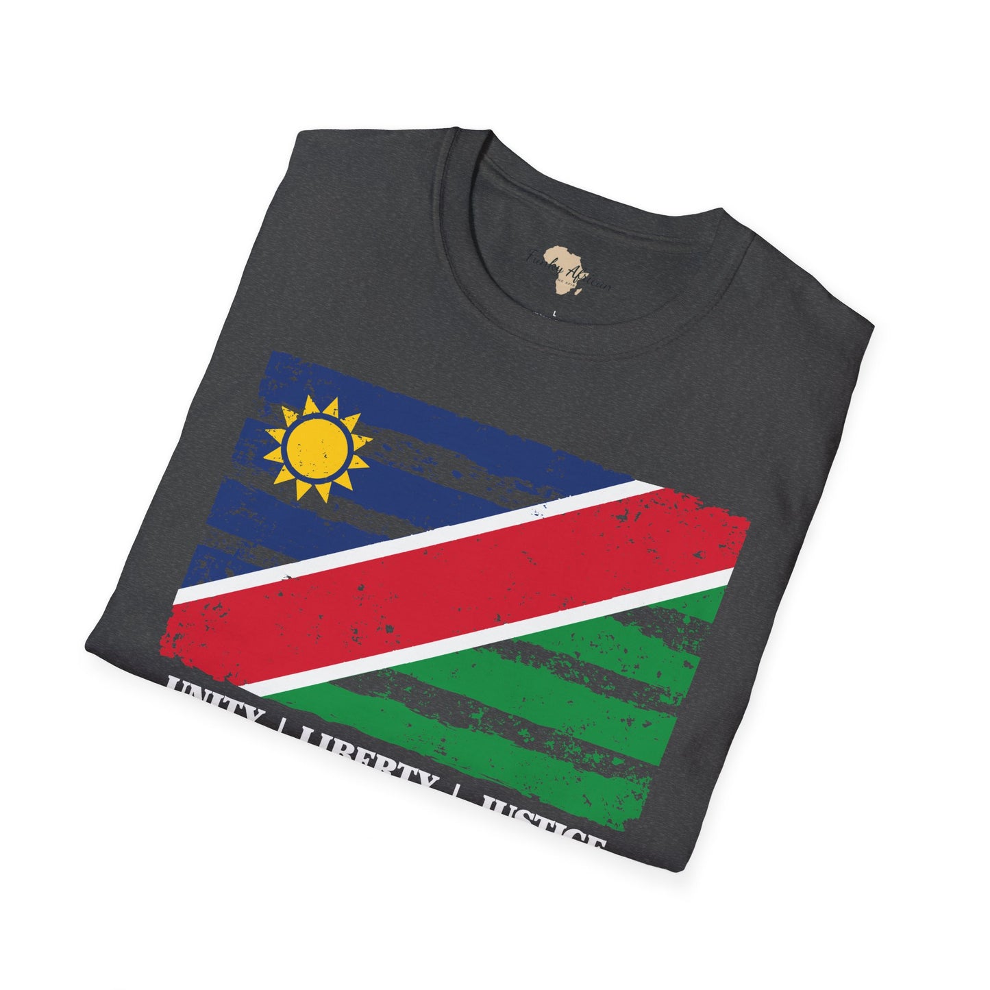 Namibia strip unisex softstyle tee