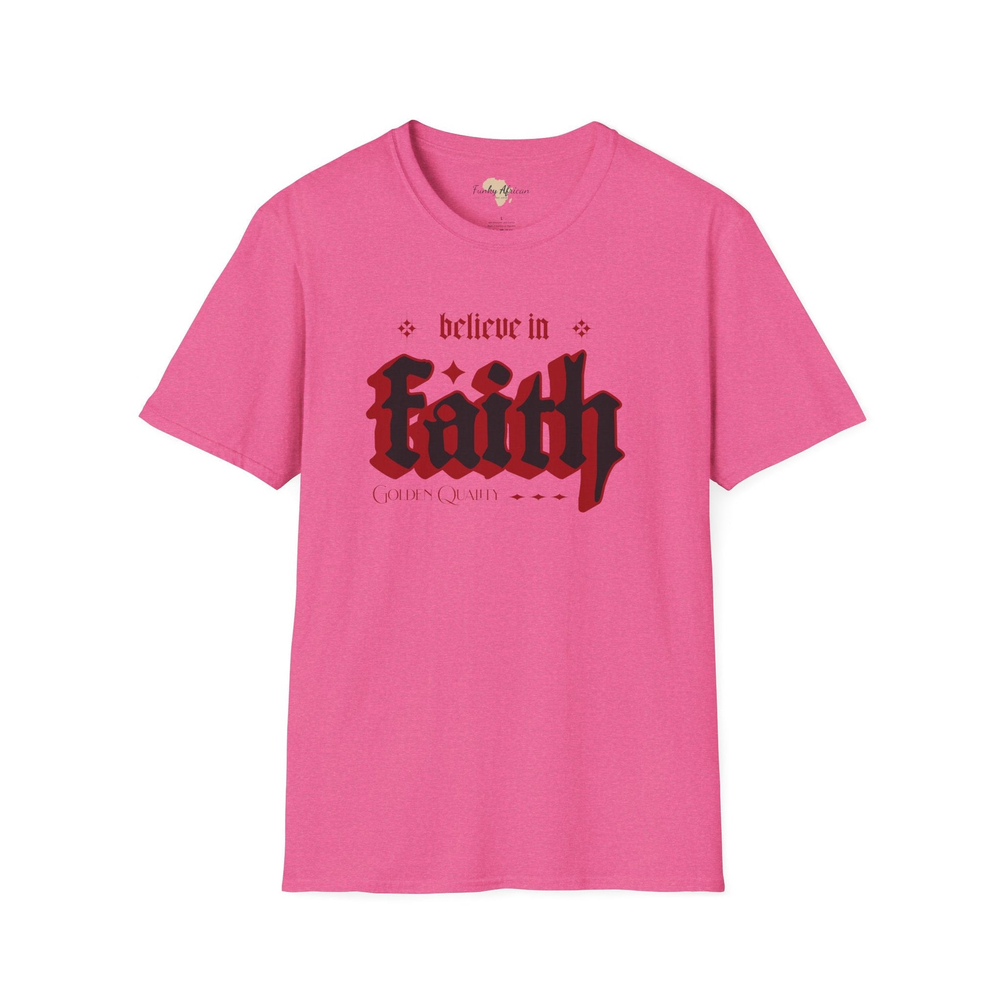 Believe unisex tee Funky African