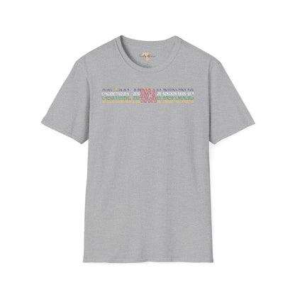 Central African Republic unisex softstyle tee