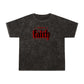 Faith unisex wash tee Funky African