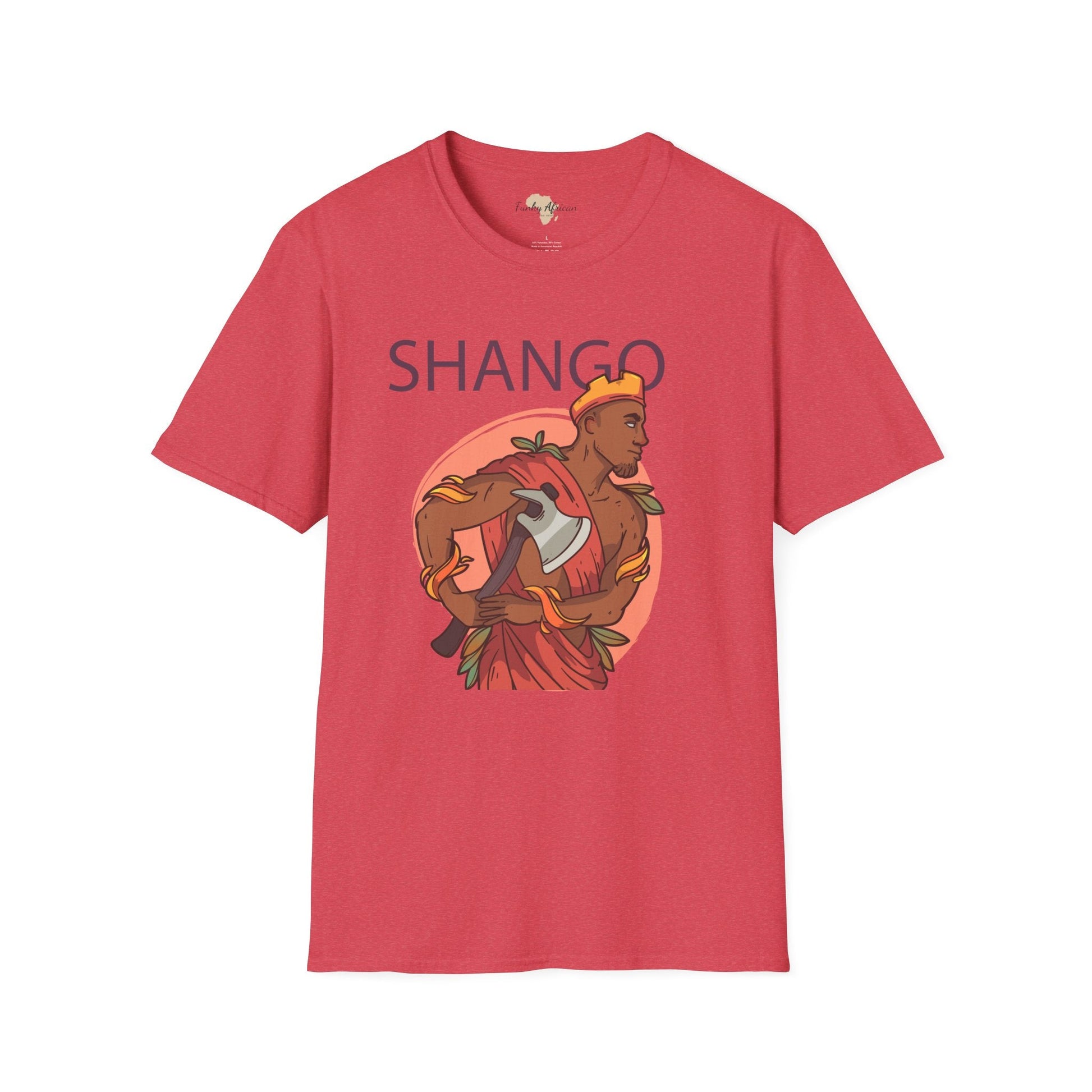 Shango unisex softstyle tee Funky African