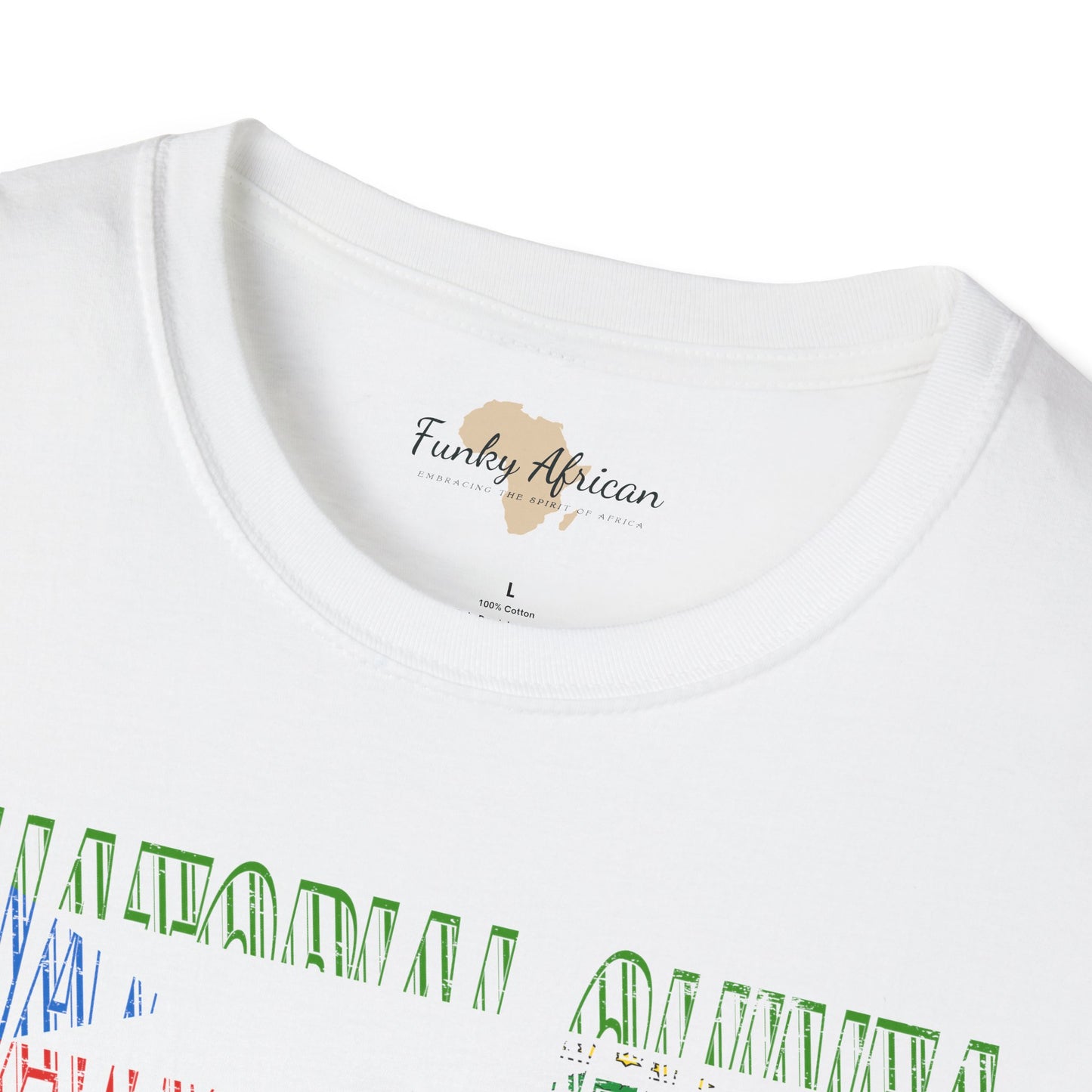 Equatorial Guinea text unisex softstyle tee