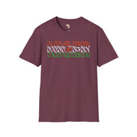 Nigerien text unisex softstyle tee Funky African