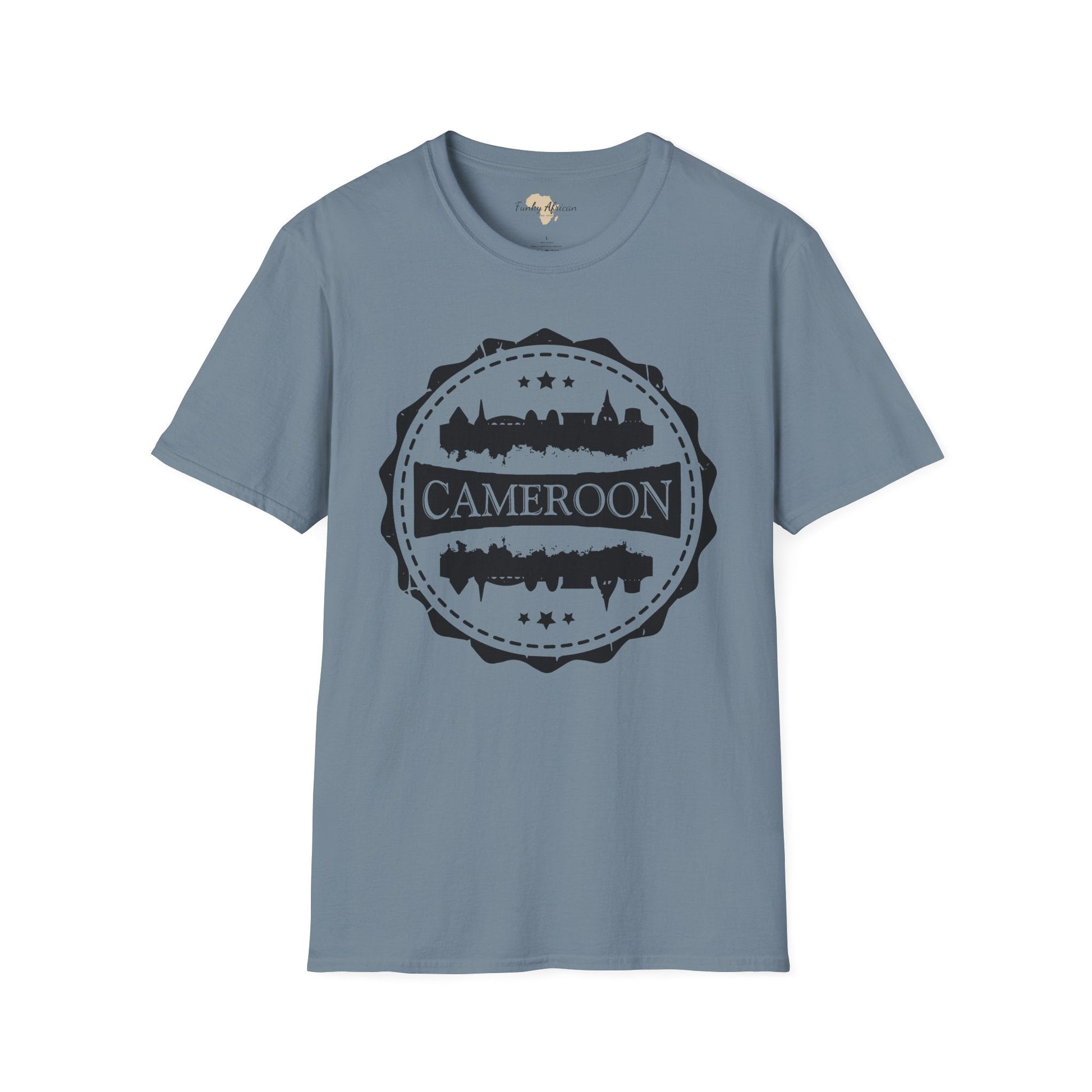 Cameroon Stamp unisex tee Funky African