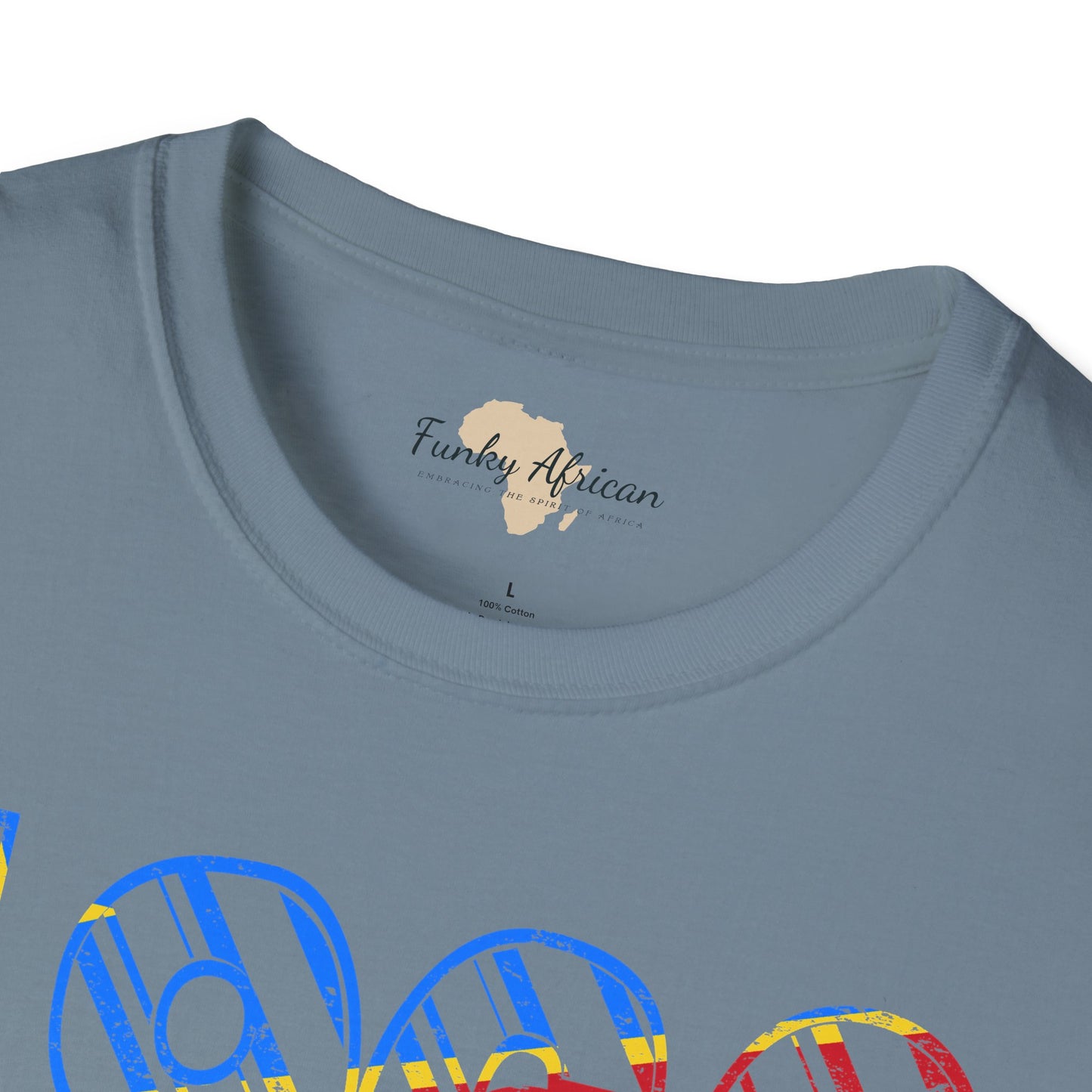 DR Congo year unisex softstyle tee