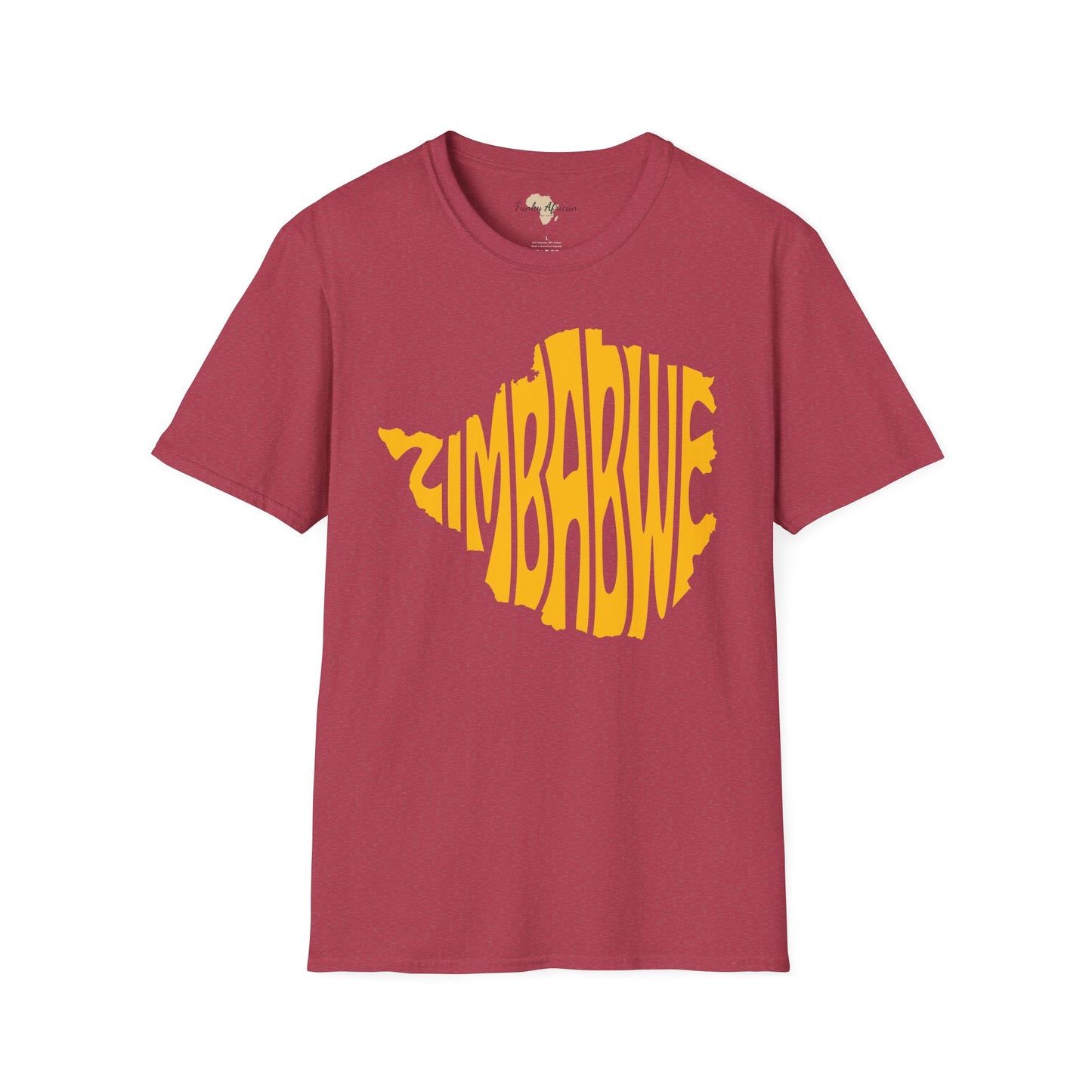 Zimbabwe cut unisex softstyle tee