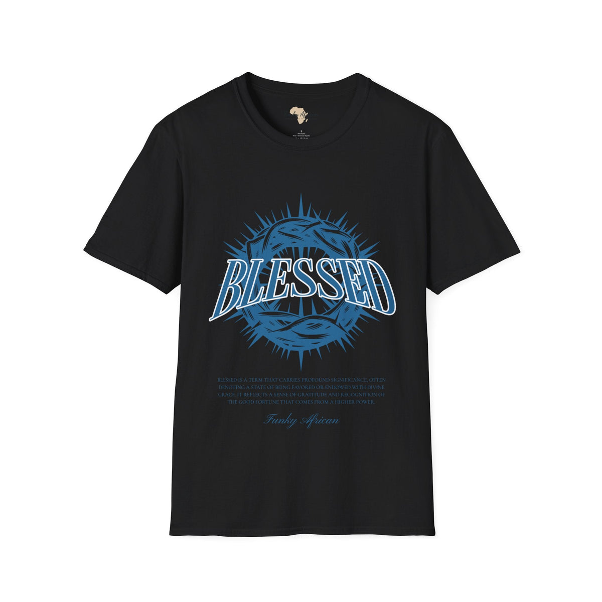 Blessed unisex tee Funky African