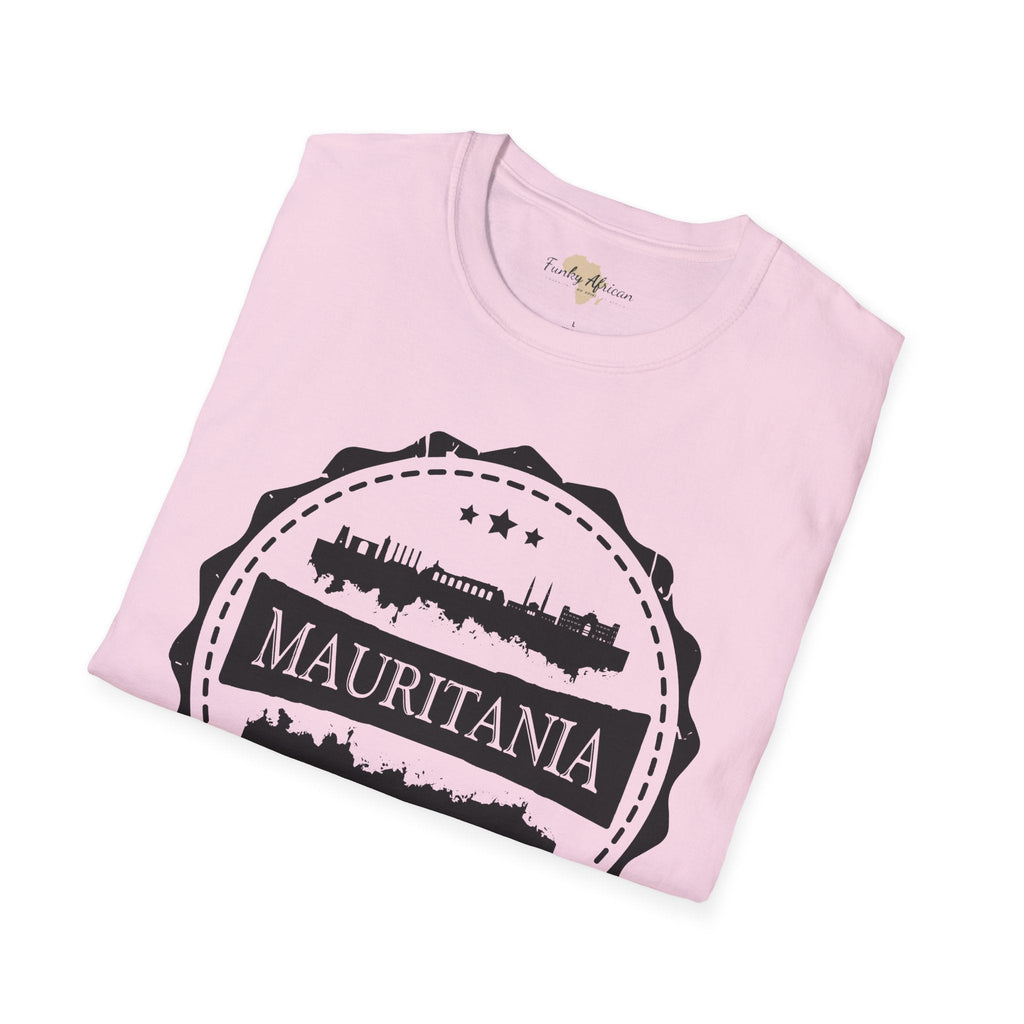 Mauritania Stamp unisex tee Funky African