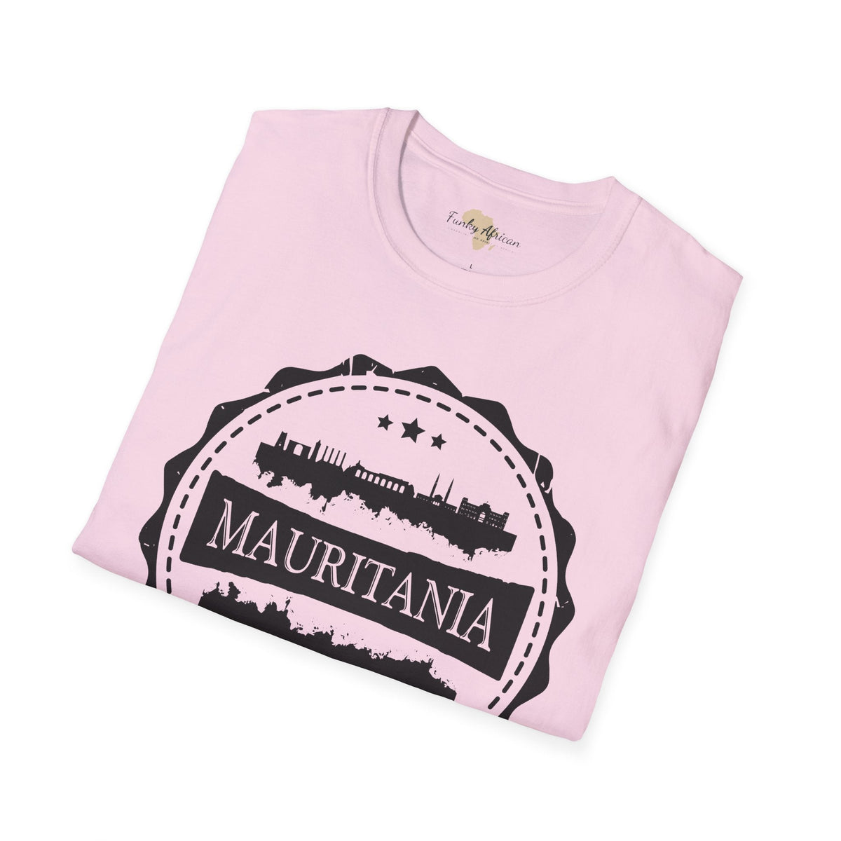 Mauritania Stamp unisex tee Funky African