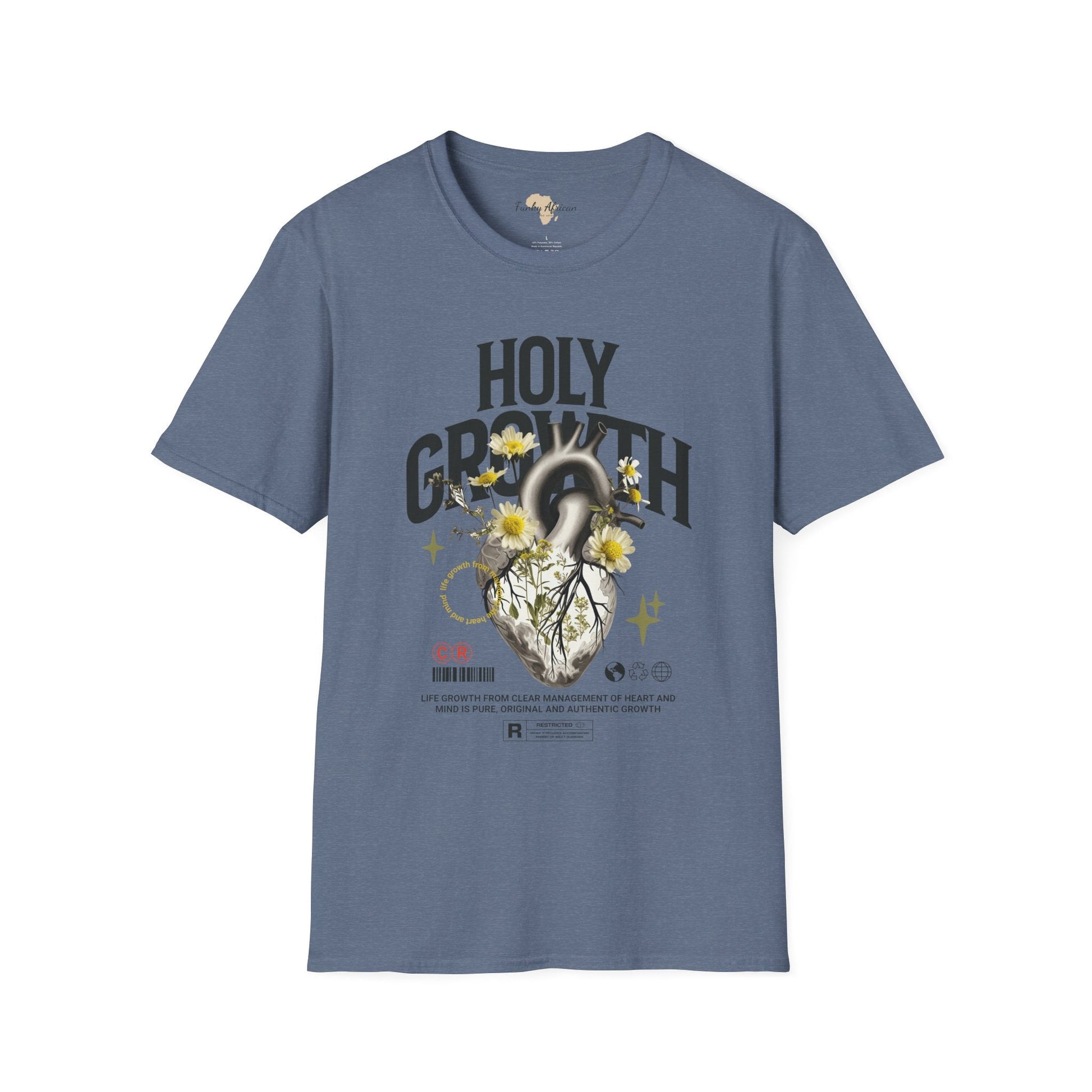 Holy growth unisex tee Funky African