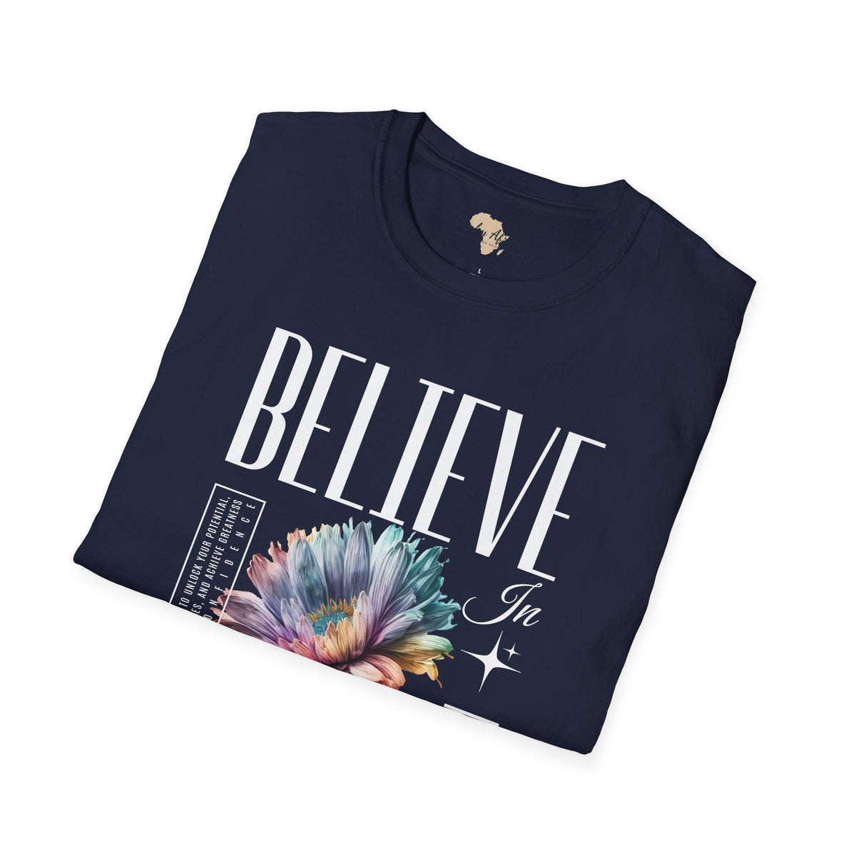Believe in yourself unisex softstyle tee Funky African