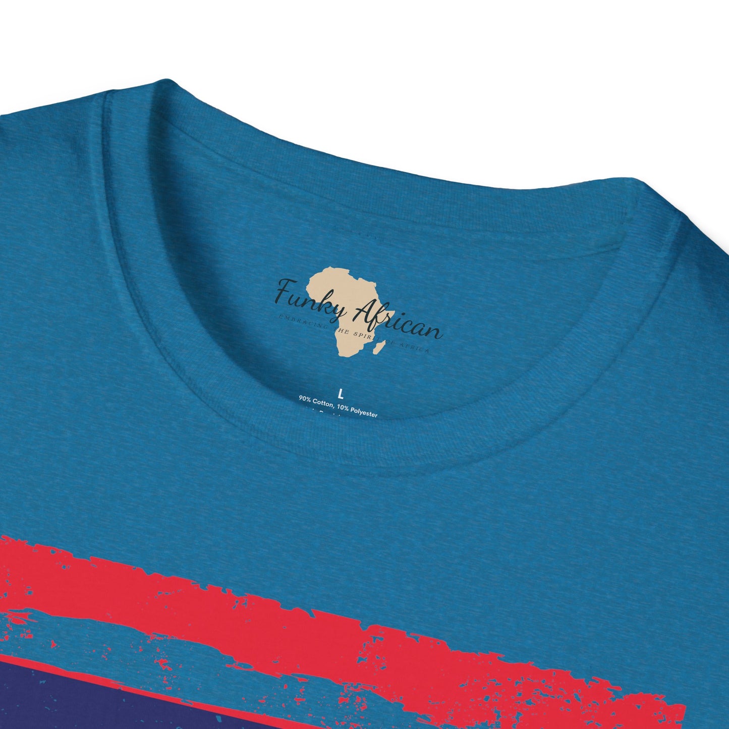 Mauritius strip unisex softstyle tee