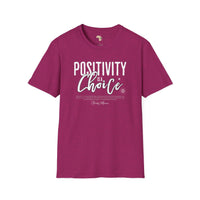 Positivity is a choice unisex softstyle tee Funky African