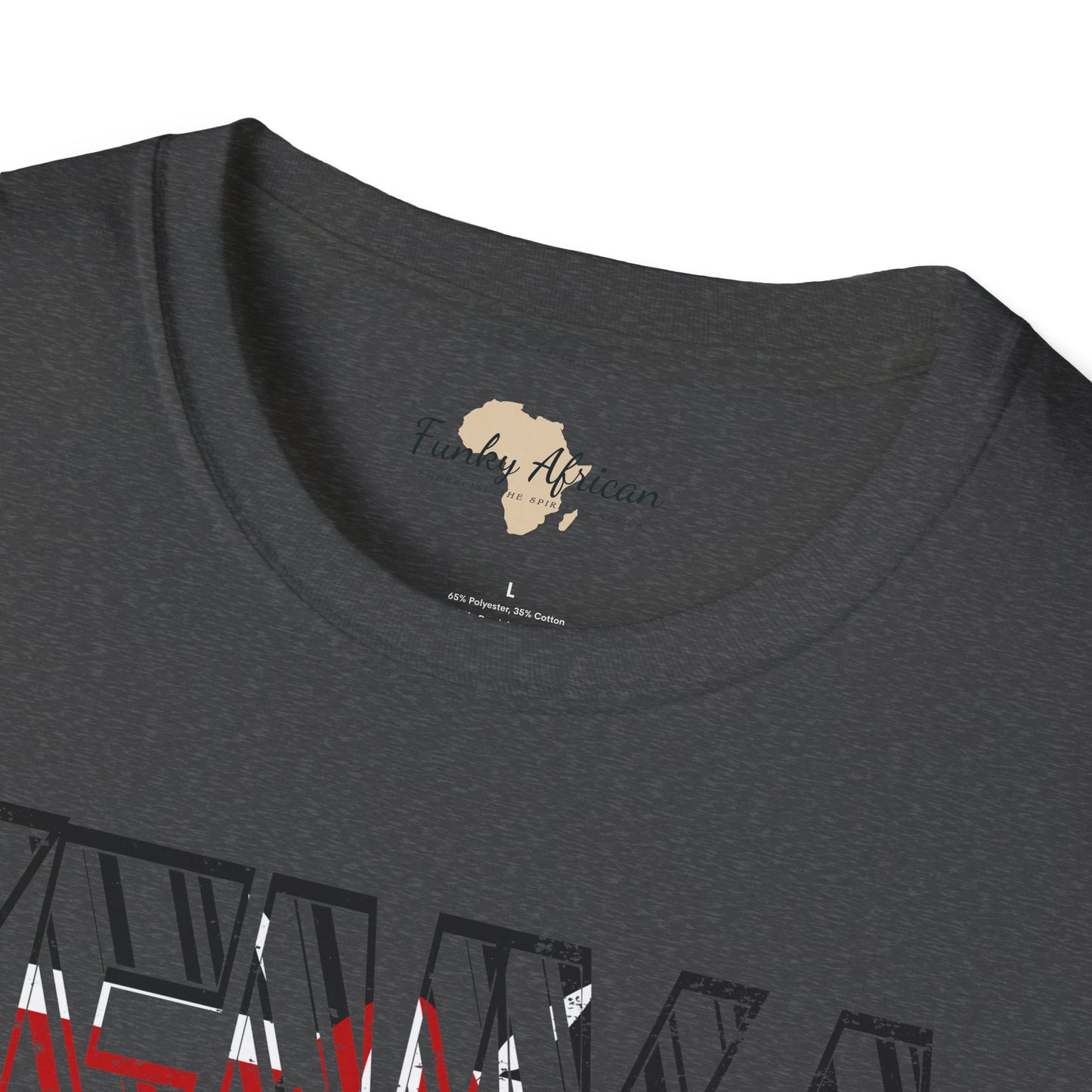 Kenya text unisex softstyle tee