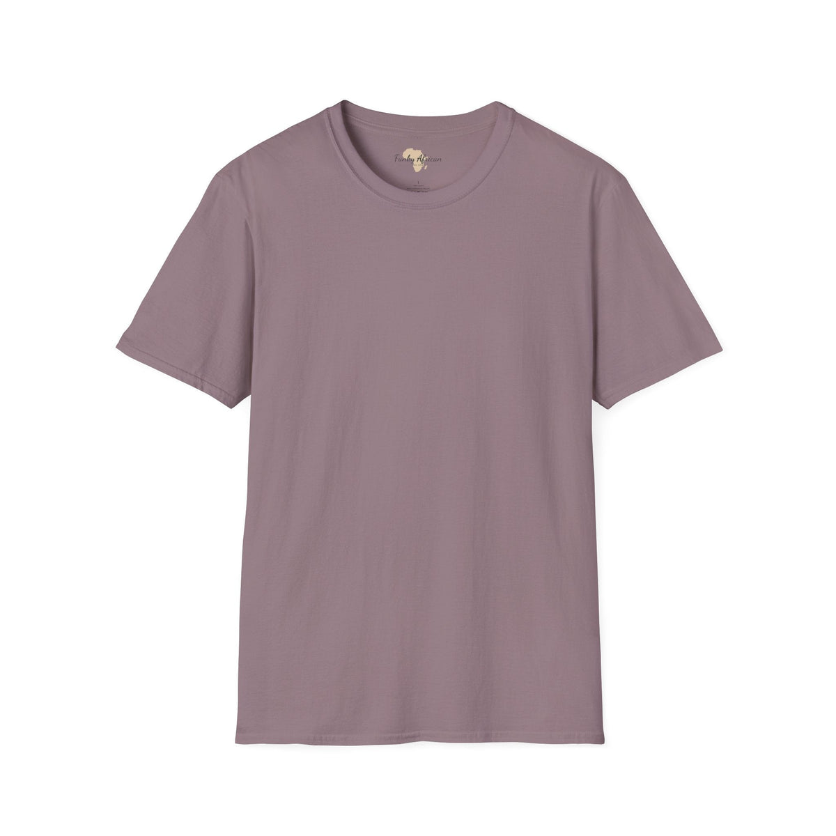 Blank unisex softstyle tee Funky African