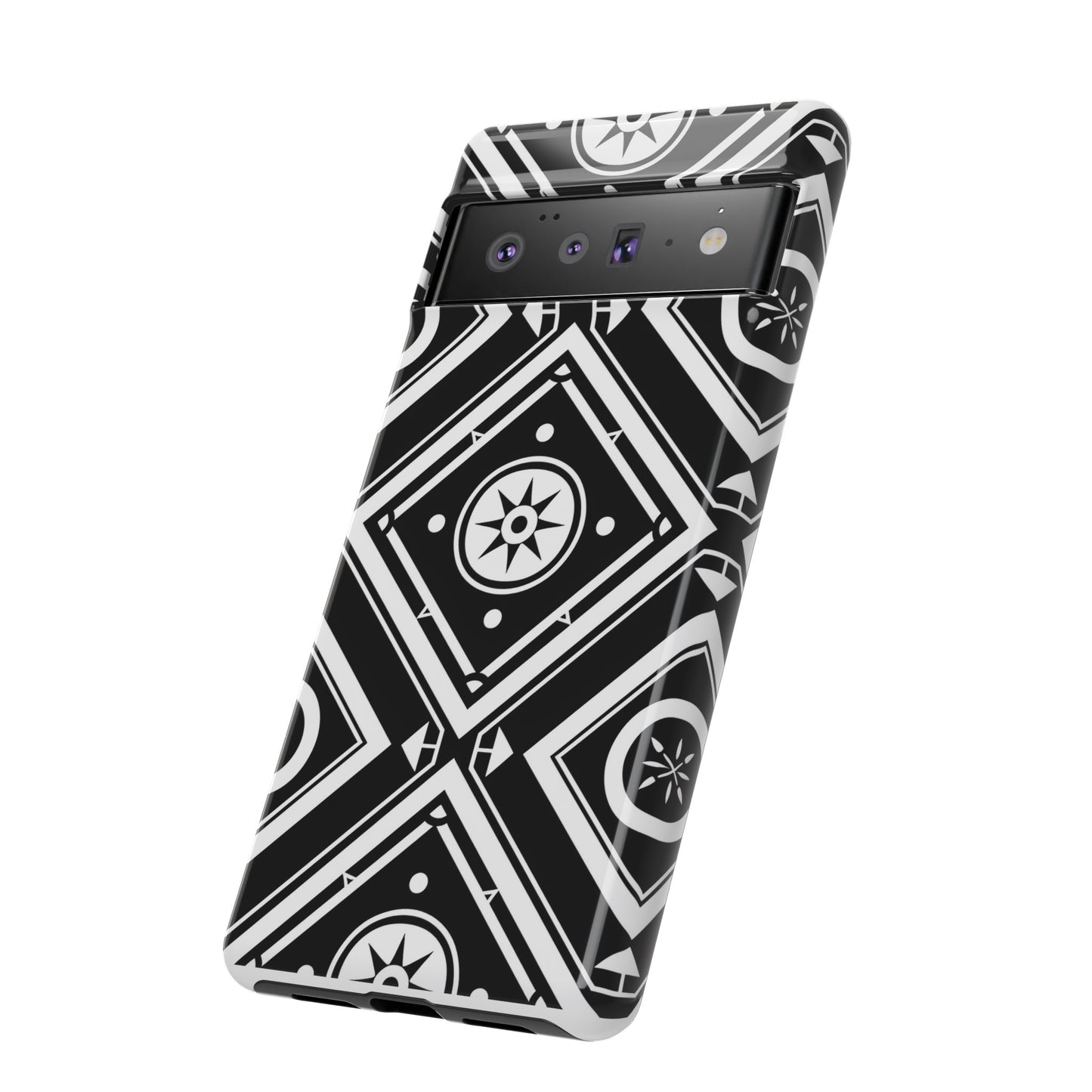 African Print Google Pixel Tough Cases