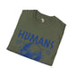 Humans aren't real unisex tee Funky African