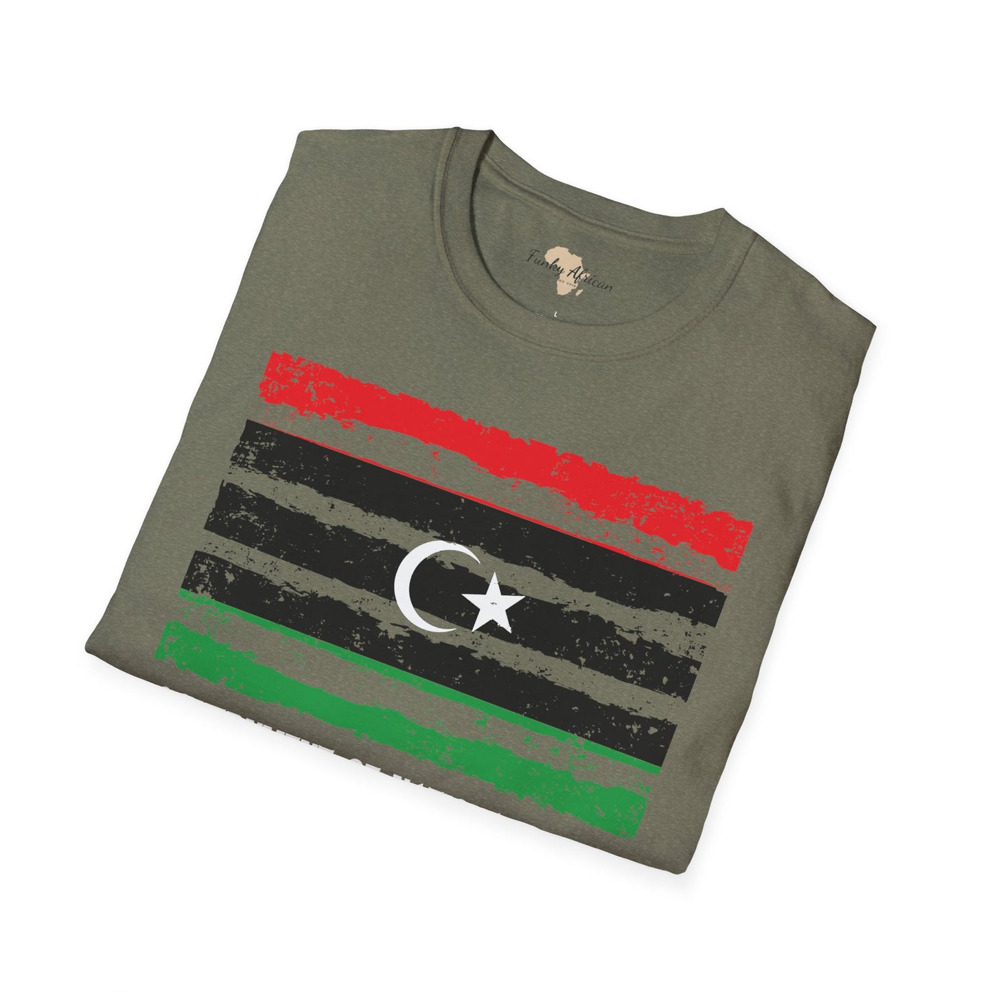 Libya strip unisex softstyle tee