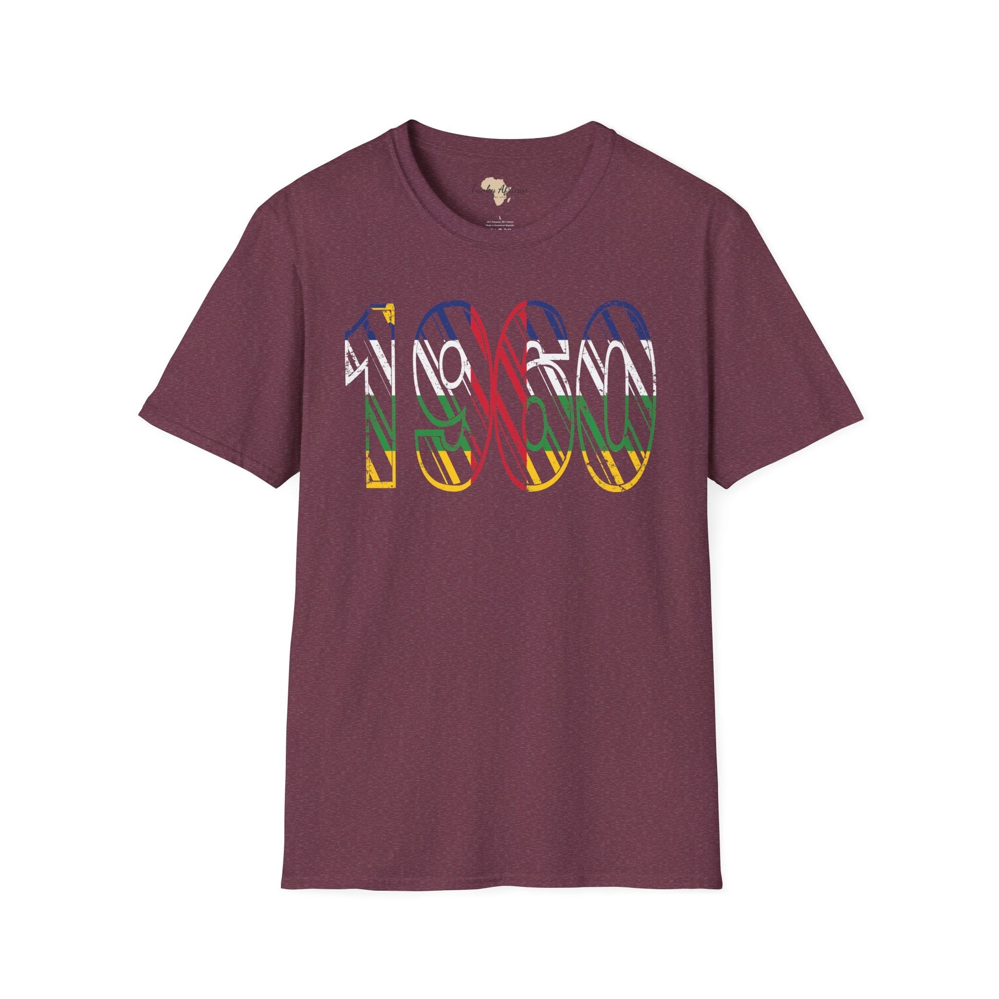Central African Republic year unisex softstyle tee Funky African