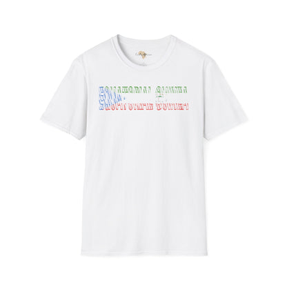 Equatorial Guinea text unisex softstyle tee