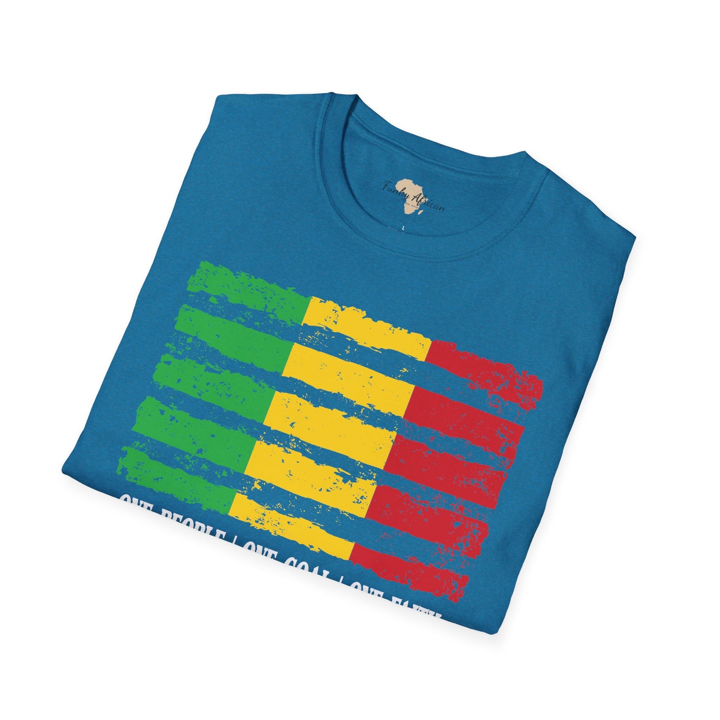 Malian strip unisex softstyle tee