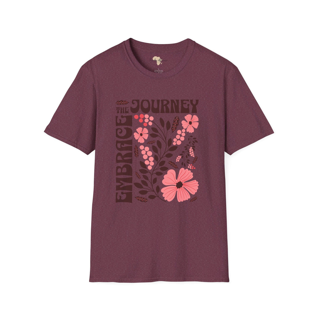 Embrace the journey unisex softstyle tee Funky African