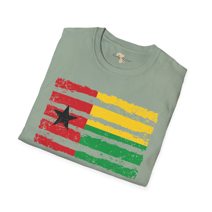 Guinea-Bissau strip unisex softstyle tee