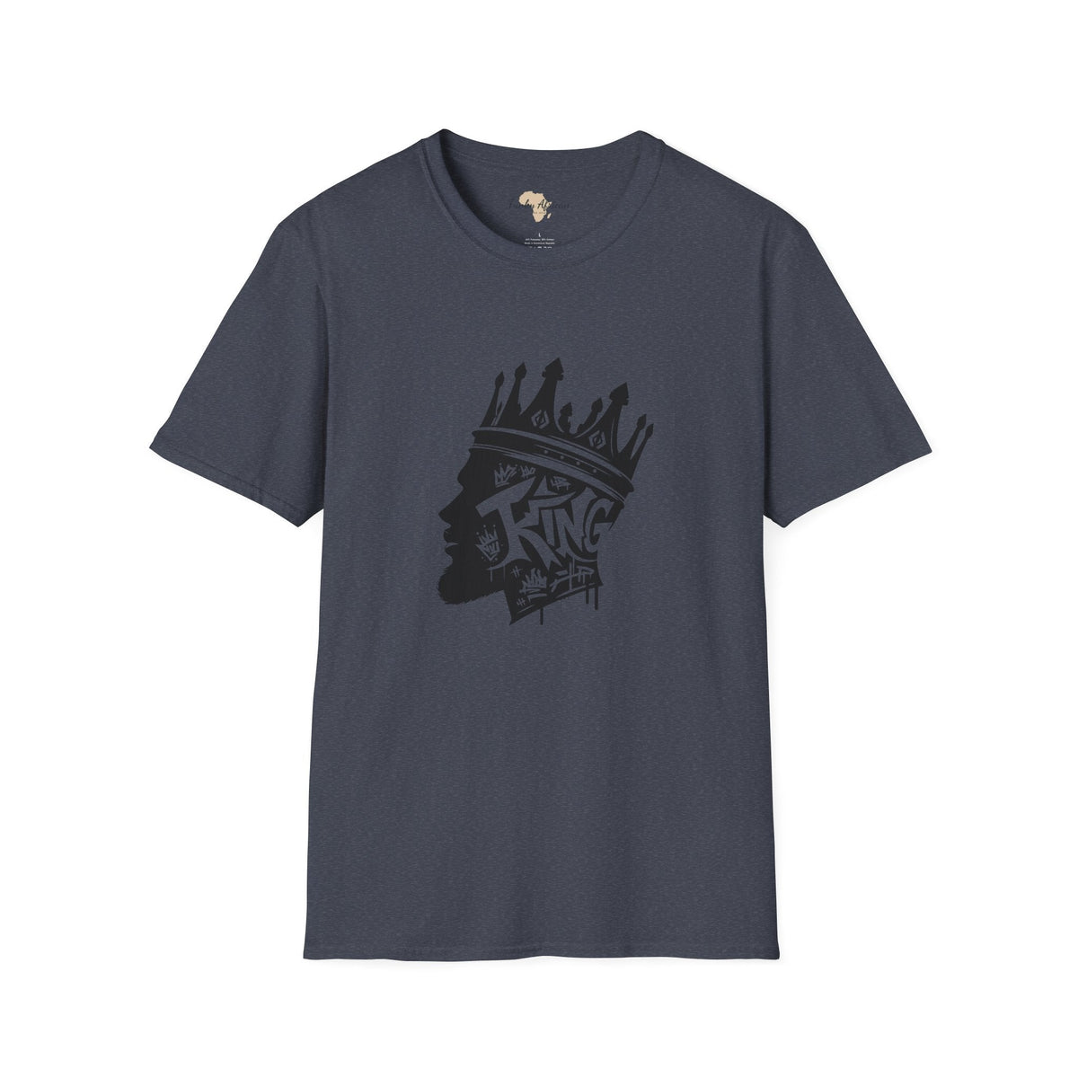 African King graffiti unisex softstyle tee Funky African