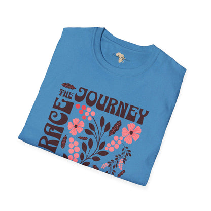 Embrace the journey unisex softstyle tee