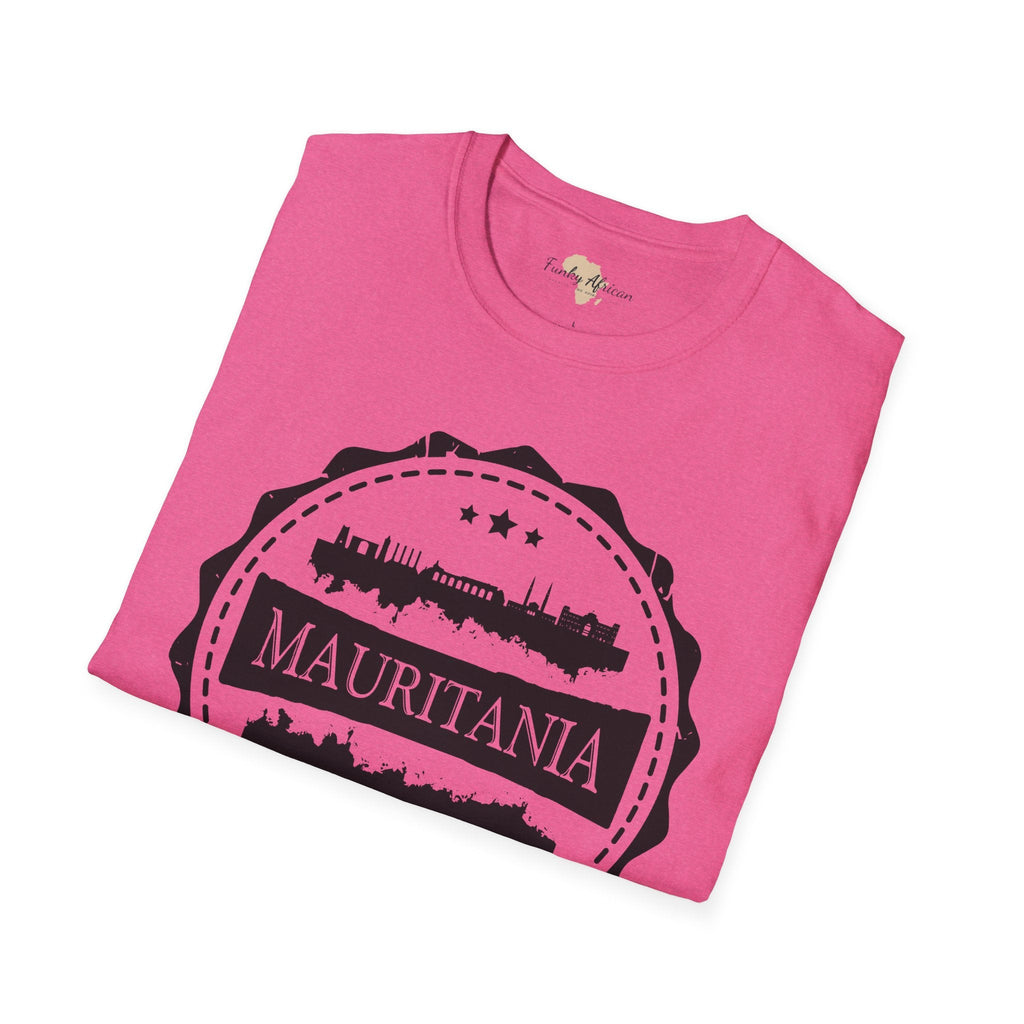 Mauritania Stamp unisex tee Funky African