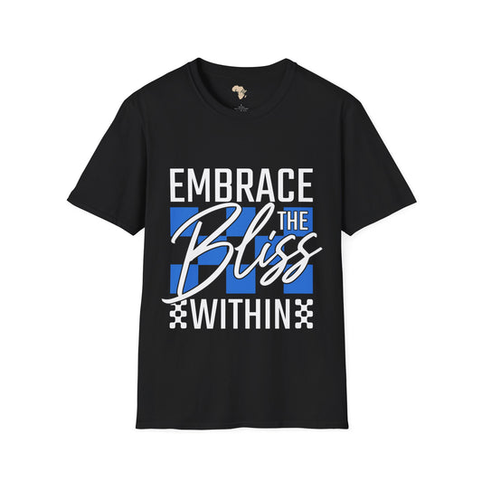 Embrace the bliss within unisex tee