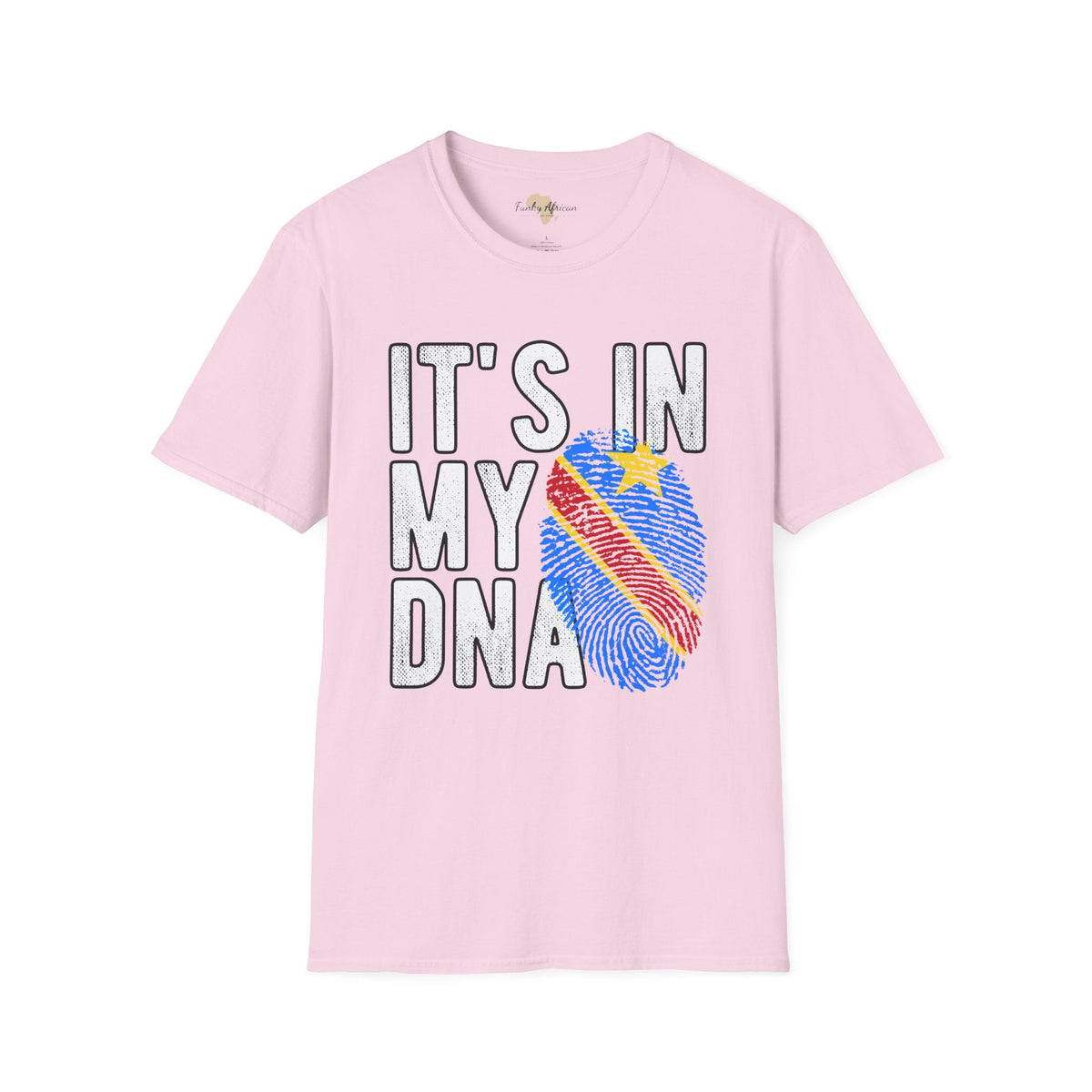 it's in my DNA unisex tee - DR Congo Funky African