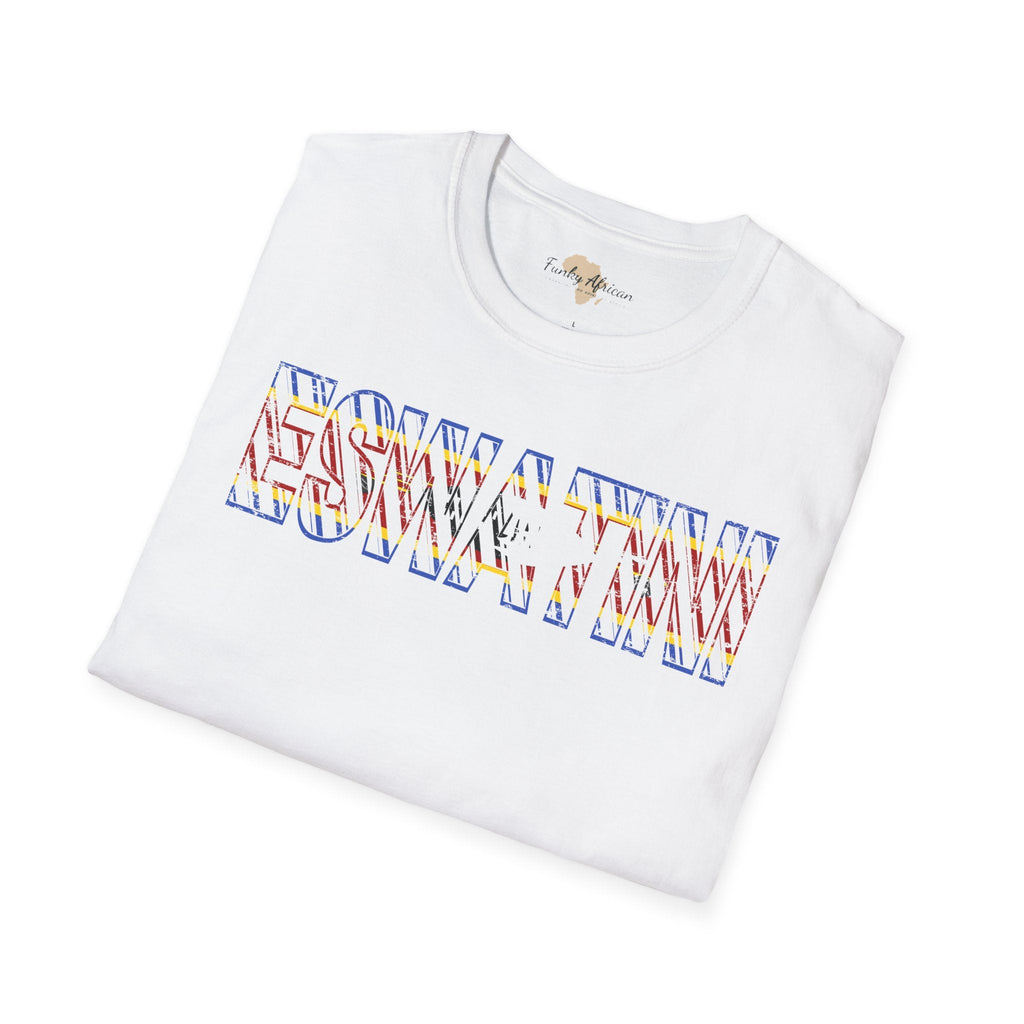 Eswatini text unisex softstyle tee Funky African