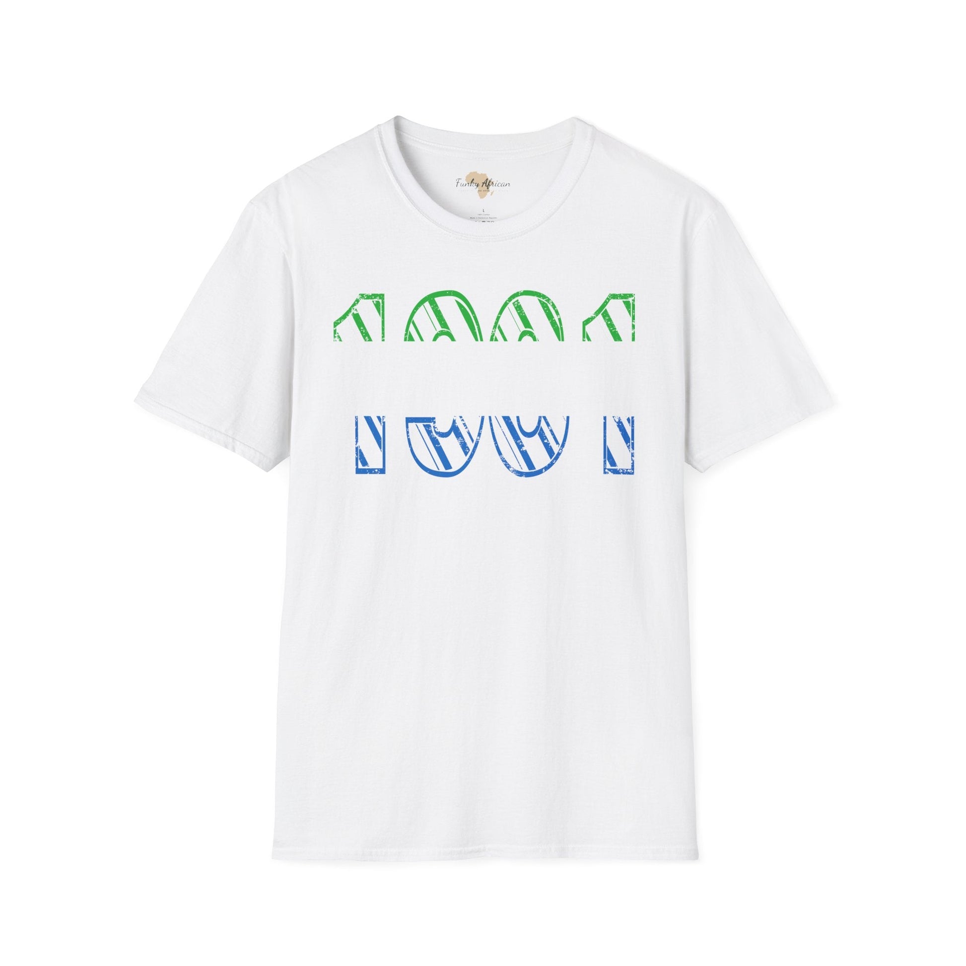 Sierra Leone year unisex softstyle tee Funky African